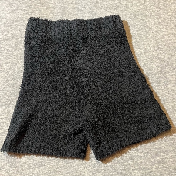 SKIMS cozy knit shorts onyx loungewear Kim Kardashian women’s S/M ￼cozy soft new - Picture 9 of 12